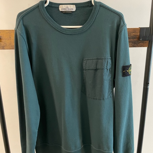 Stone Island pocket Crewneck. Size: M - Picture 2 of 4